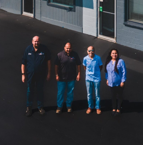 Double A Trailer staff